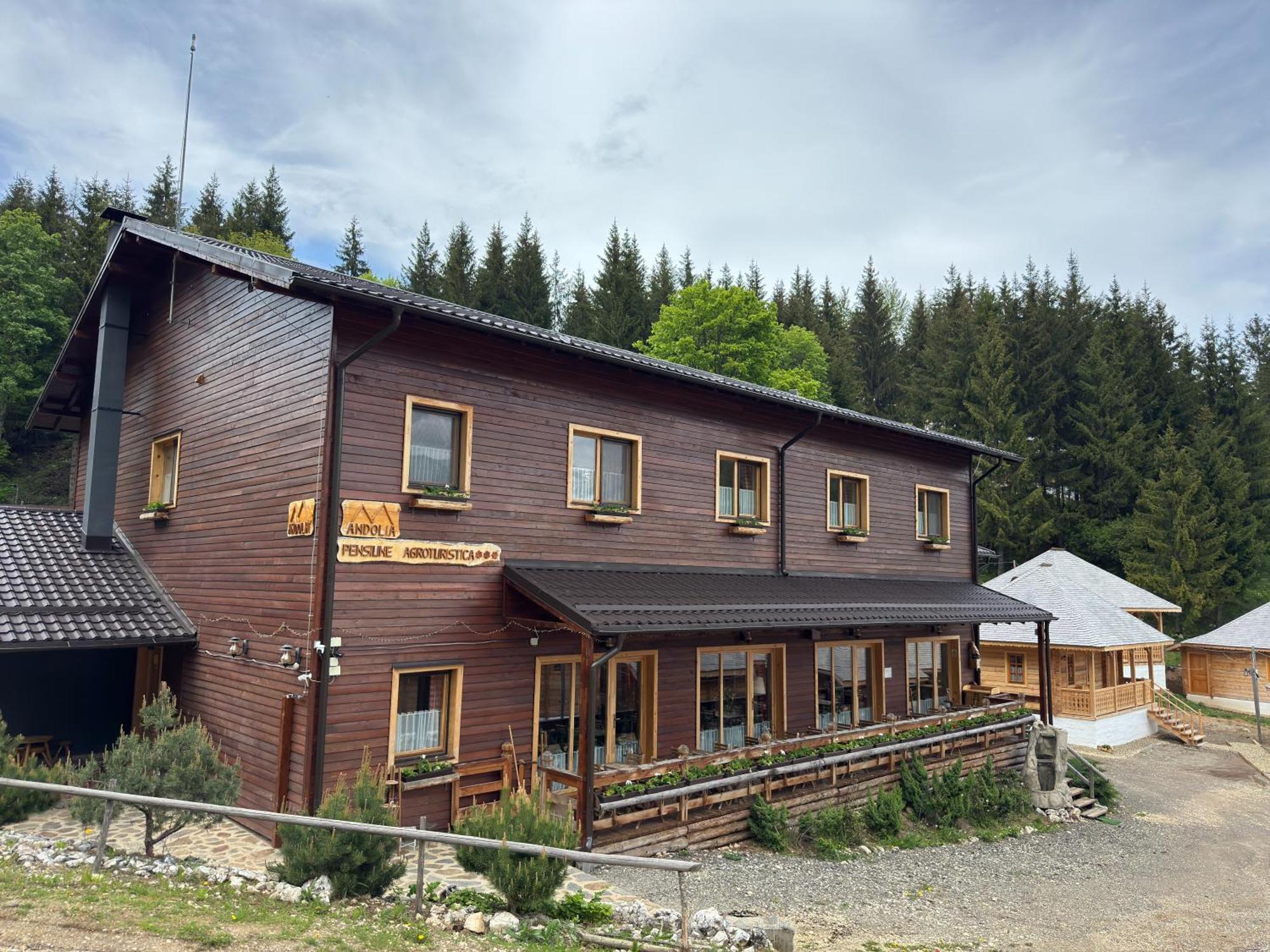 Vila Andolia Moeciu De Sus Exteriér fotografie